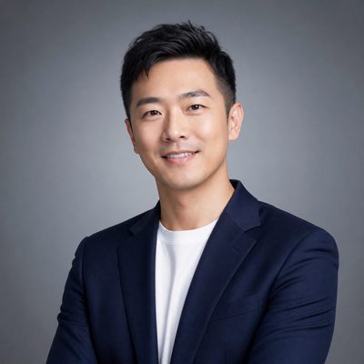 陈明轩,91短视频创始人兼CEO,正面职业照
